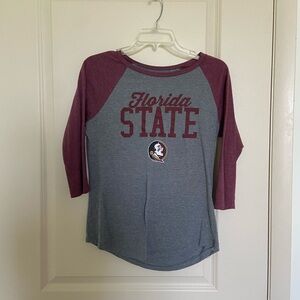 Florida State Three Quarter Sleeve Shirt